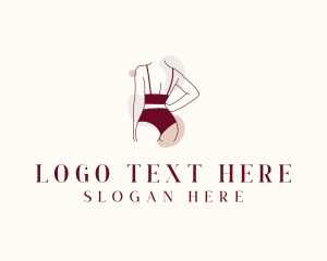 Women Fashion Bikini Logo