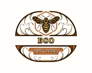 Animal - Organic Honey Bee logo design