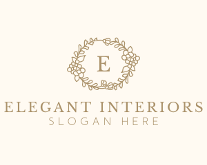 Wellness Floral Decor  logo design