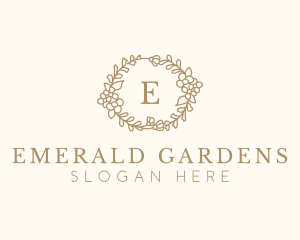 Wellness Floral Decor  logo design