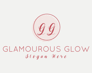 Glamourous - Feminine Beauty Cosmetic logo design