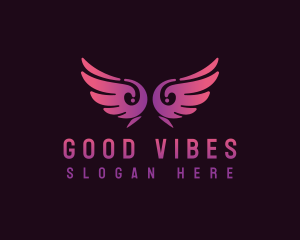 Good - Angel Wings Wellness logo design