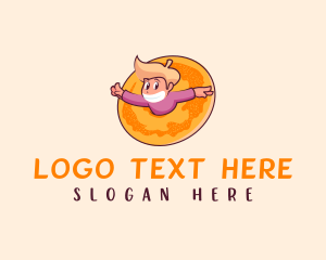 Bread - Donut Bagel Boy logo design