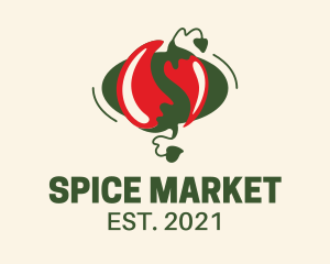 Spicy Chili Restaurant logo design