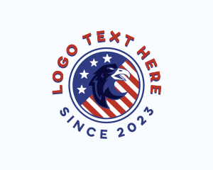 American - American Eagle Stars logo design