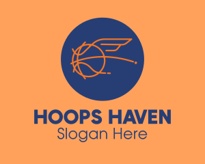 Basketball - Flying Wing Basketball logo design
