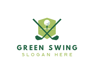 Golf - Golf Club Tournament logo design