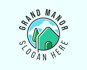 Nature Residential House logo design