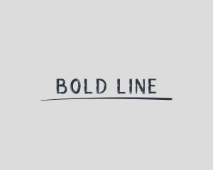 Underline - Underline Handwritten  Apparel logo design