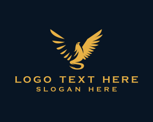 Luxury - Phoenix Bird Deluxe logo design