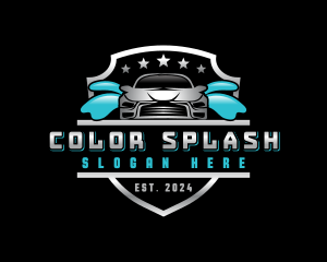 Car Wash Detailing logo design