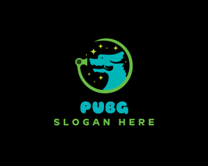 Blower Pet Dog Grooming Logo