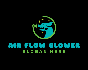 Blower - Blower Pet Dog Grooming logo design