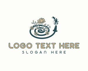 Flower Hose Gardening Logo