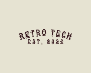 Simple Retro Designer Firm logo design