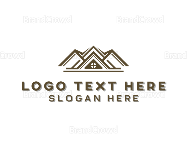 House Roofing Builder Logo