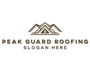 House Roofing Builder logo design