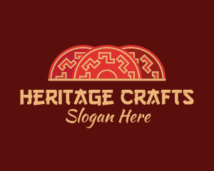 Traditional - Oriental Traditional Fan logo design