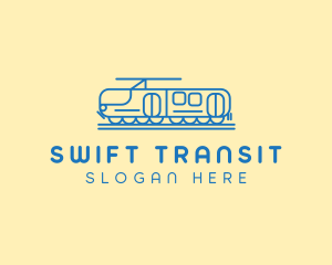 Transit - Train Tram Railroad logo design