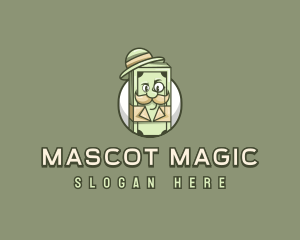 Mascot - Money Cash Mascot logo design