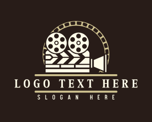 Videography - Camera Film Media logo design