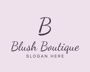 Feminine Boutique Salon logo design