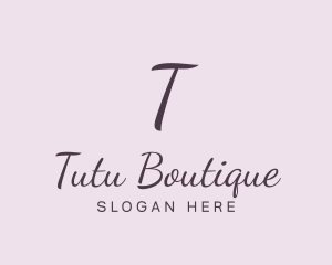 Feminine Boutique Salon logo design