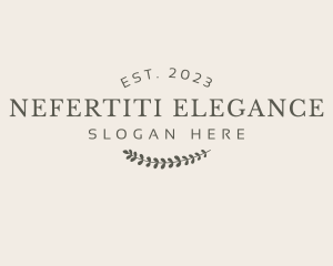 Elegant Wreath Business logo design