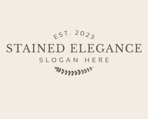 Elegant Wreath Business logo design