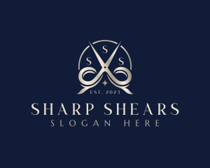 Shears - Scissors Shears Boutique logo design