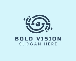 Modern Eye Technology logo design