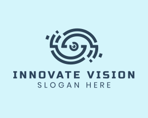 Modern Eye Technology logo design