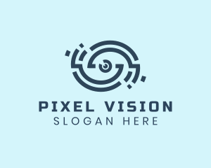 Modern Eye Technology logo design