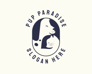 Veterinary Dog Cat logo design