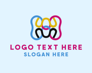 Lithography - Digital Ink Printer logo design