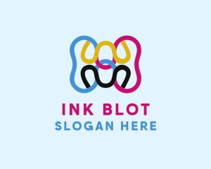 Digital Ink Printer logo design