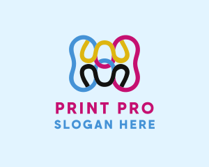 Printer - Digital Ink Printer logo design