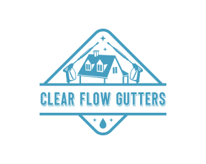 Pressure Washing Cleaner logo design