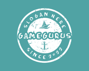 Seaman - Sailboat Summer Trip logo design