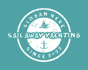 Sailboat Summer Trip logo design