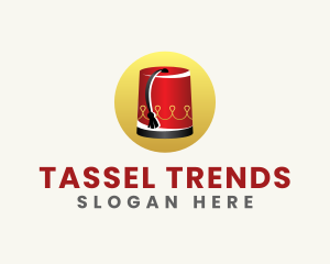 Tassel - Fez Hat Clothing logo design