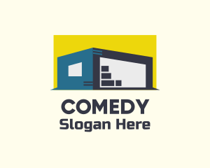Shipping Storage Warehouse Logo