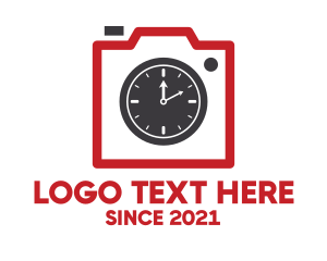 Stopwatch - Timer Clock Camera logo design