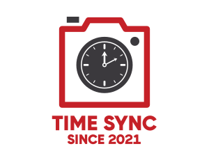 Schedule - Timer Clock Camera logo design