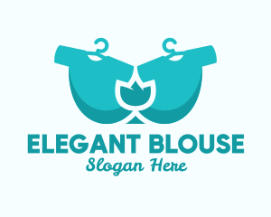 Blouse - Blue Tulip Laundry logo design