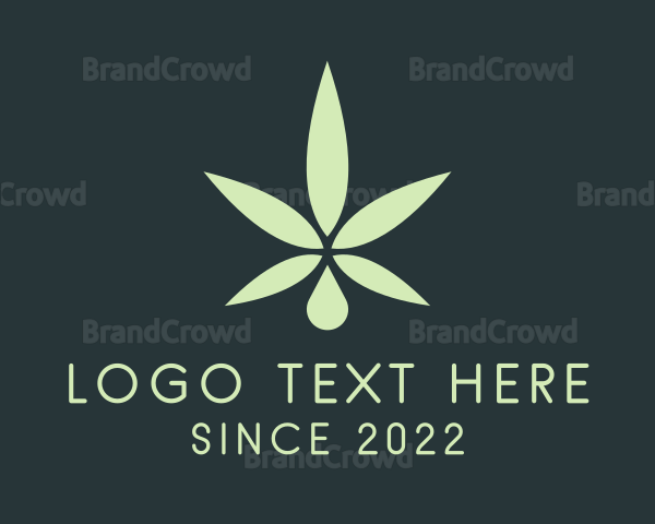 Organic Marijuana Oil Logo