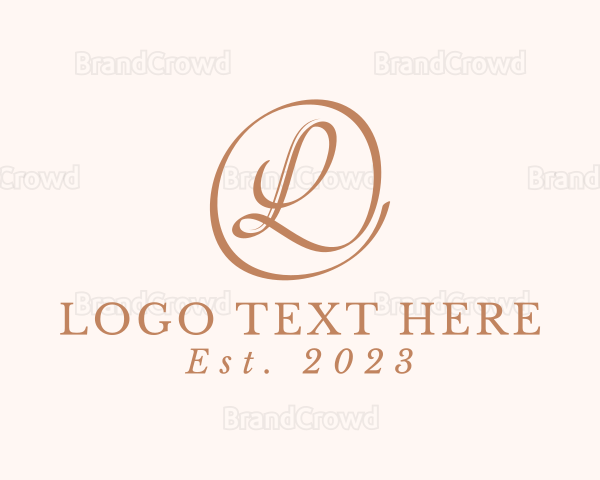 Fashion Luxury Letter L Logo