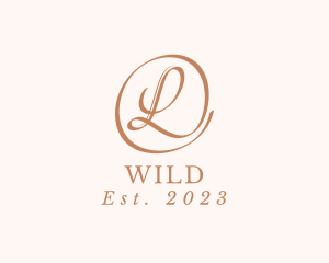 Makeup - Fashion Luxury Letter L logo design