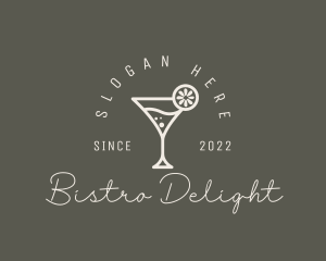 Cocktail Wine Bar logo design