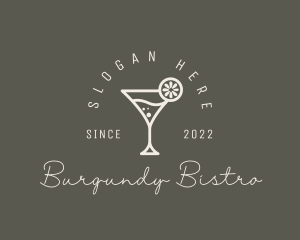 Cocktail Wine Bar logo design